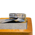 Simple Fresh Design Full Band Bar Ring For Women European Style Fashion Index Finger Jewelry view 5