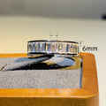 Simple Fresh Design Full Band Bar Ring For Women European Style Fashion Index Finger Jewelry view 4