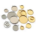 30mm Gold Zinc Alloy Charm Pendant for DIY Necklace Bracelet Jewelry Making view 1