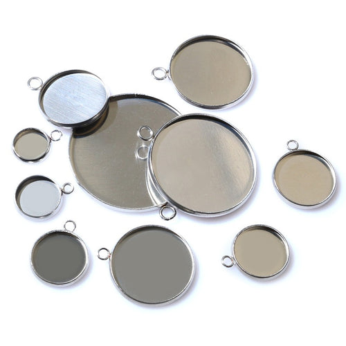 30mm Gold Zinc Alloy Charm Pendant for DIY Necklace Bracelet Jewelry Making