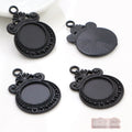 12mm 2.5g Zinc Alloy Charm Pendant for DIY Necklace Bracelet Jewelry Making view 4