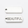 Antique Silver Zinc Alloy BEAUTIFUL Charm Pendant for DIY Necklace Bracelet Jewelry Making view 2
