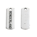 Antique Silver Zinc Alloy Wonderland Charm Pendant for DIY Necklace Bracelet Jewelry Making view 2