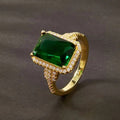 Luxury Vintage Style Statement Ring Fashion Designer Personality Index Finger Ring For Women view 2