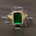 Luxury Vintage Style Statement Ring Fashion Designer Personality Index Finger Ring For Women view 4