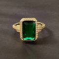 Luxury Vintage Style Statement Ring Fashion Designer Personality Index Finger Ring For Women view 3
