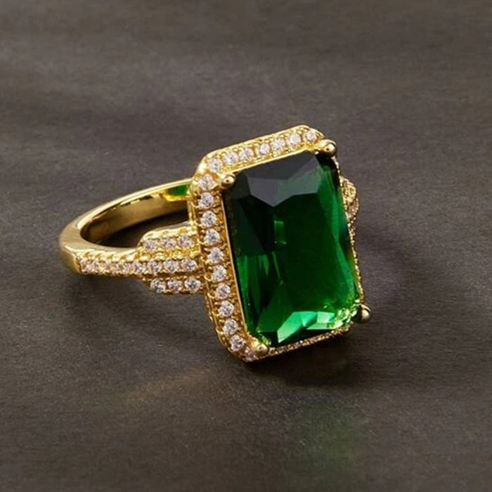 Luxury Vintage Style Statement Ring Fashion Designer Personality Index Finger Ring For Women