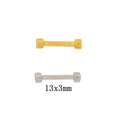 Zinc Alloy Barbell Charm Pendant for DIY Necklace Bracelet Jewelry Making view 1