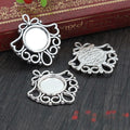 12mm 2.3g Zinc Alloy Charm Pendant for DIY Necklace Bracelet Jewelry Making view 3