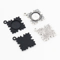12mm 2.5g Zinc Alloy Charm Pendant No.529083 for DIY Necklace Bracelet Jewelry Making view 1