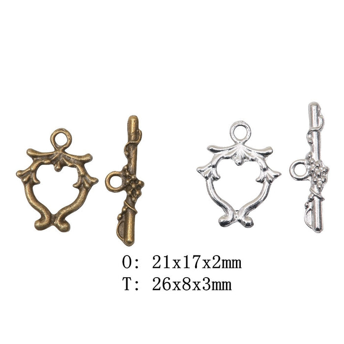 Zinc Alloy Jewelry Findings Accessories for DIY Jewelry Making – Bronze