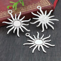 49x45mm 7g Gold Zinc Alloy Charm Pendant for DIY Necklace Bracelet Jewelry Making view 2