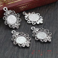 12mm Zinc Alloy Charm Pendant for DIY Necklace Bracelet Jewelry Making view 3