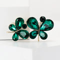 Alloy Rhinestone Butterfly Brooch Pin For Women's Blazers And Coats view 2