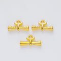 Zinc Alloy Letter A-Z Charm Pendant for DIY Necklace Bracelet Jewelry Making view 3