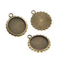 16mm 2.5g Zinc Alloy Charm Pendant for DIY Necklace Bracelet Jewelry Making view 5