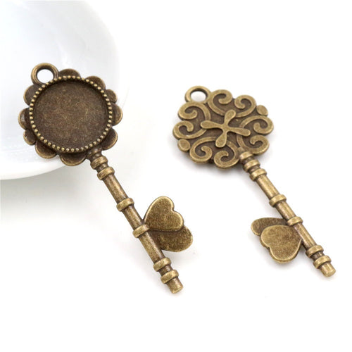 14mm 3.5g Gold Zinc Alloy Charm Pendant for DIY Necklace Bracelet Jewelry Making