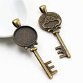 18mm Zinc Alloy Charm Pendant for DIY Necklace Bracelet Jewelry Making view 3