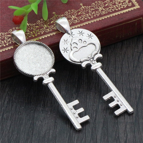 18mm Zinc Alloy Charm Pendant for DIY Necklace Bracelet Jewelry Making