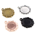 14mm 2g Zinc Alloy Charm Pendant for DIY Necklace Bracelet Jewelry Making view 1