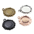 14mm 2g Zinc Alloy Charm Pendant for DIY Necklace Bracelet Jewelry Making view 5