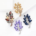 Alloy Crystal Wheat Brooch Pin For Dresses And Blazers view 1