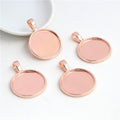 20mm 3g Zinc Alloy Charm Pendant No.682248 for DIY Necklace Bracelet Jewelry Making view 2