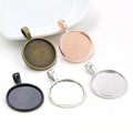 20mm 3g Zinc Alloy Charm Pendant No.682248 for DIY Necklace Bracelet Jewelry Making view 1