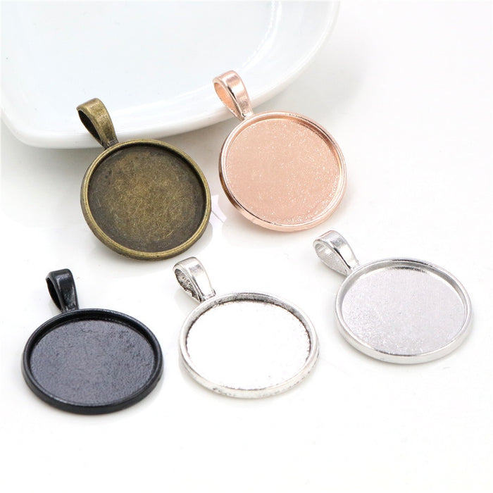 20mm 3g Zinc Alloy Charm Pendant No.682248 for DIY Necklace Bracelet Jewelry Making