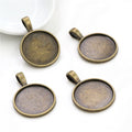 20mm 3g Zinc Alloy Charm Pendant No.682248 for DIY Necklace Bracelet Jewelry Making view 3