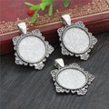 20mm 5g Zinc Alloy Charm Pendant No.342084 for DIY Necklace Bracelet Jewelry Making view 4