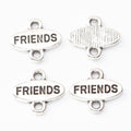 Zinc Alloy Word Plaque Charm Pendant No.273527 for DIY Necklace Bracelet Jewelry Making view 2