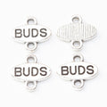 Zinc Alloy Word Plaque Charm Pendant No.277525 for DIY Necklace Bracelet Jewelry Making view 2