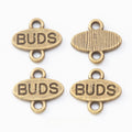 Zinc Alloy Word Plaque Charm Pendant No.277525 for DIY Necklace Bracelet Jewelry Making view 1
