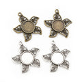 12mm 2.8g Zinc Alloy Charm Pendant for DIY Necklace Bracelet Jewelry Making view 1