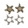 12mm 2.8g Zinc Alloy Charm Pendant for DIY Necklace Bracelet Jewelry Making view 4