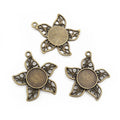 12mm 2.8g Zinc Alloy Charm Pendant for DIY Necklace Bracelet Jewelry Making view 2