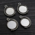 16mm 2g Zinc Alloy Charm Pendant for DIY Necklace Bracelet Jewelry Making view 4