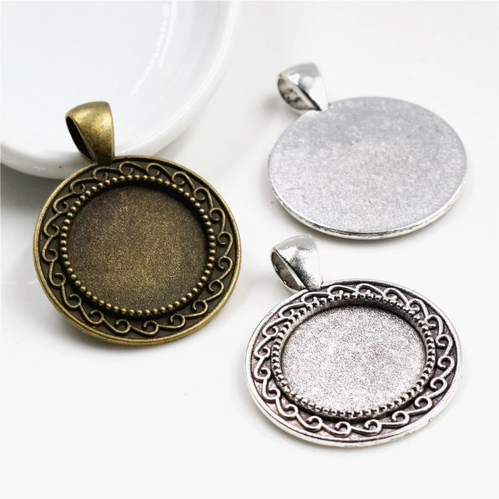 18mm 4.5g Zinc Alloy Charm Pendant for DIY Necklace Bracelet Jewelry Making