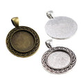 18mm 4.5g Zinc Alloy Charm Pendant for DIY Necklace Bracelet Jewelry Making view 5