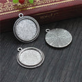 16mm Gold Zinc Alloy Charm Pendant for DIY Necklace Bracelet Jewelry Making view 3