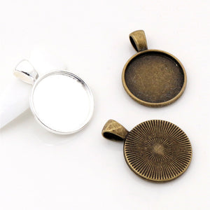 20mm 3g Zinc Alloy Charm Pendant for DIY Necklace Bracelet Jewelry Making