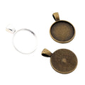 20mm 3g Zinc Alloy Charm Pendant for DIY Necklace Bracelet Jewelry Making view 5