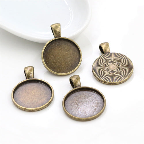 20mm 3g Zinc Alloy Charm Pendant for DIY Necklace Bracelet Jewelry Making
