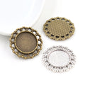 16mm 3g Zinc Alloy Charm Pendant for DIY Necklace Bracelet Jewelry Making view 1