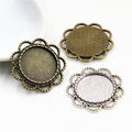 18mm 4g Zinc Alloy Charm Pendant for DIY Necklace Bracelet Jewelry Making view 1