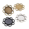 14mm 3g Zinc Alloy Charm Pendant for DIY Necklace Bracelet Jewelry Making view 5
