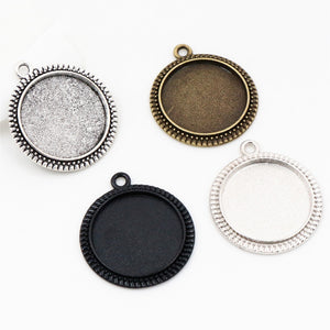 20mm 3.5g Zinc Alloy Charm Pendant for DIY Necklace Bracelet Jewelry Making