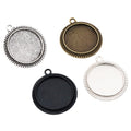 20mm 3.5g Zinc Alloy Charm Pendant for DIY Necklace Bracelet Jewelry Making view 5