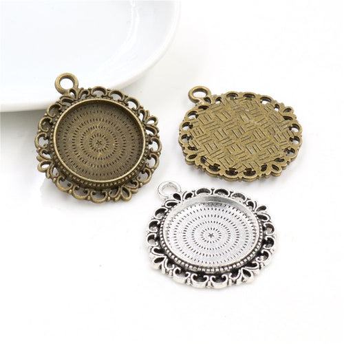 20mm 4g Zinc Alloy Charm Pendant No.896308 for DIY Necklace Bracelet Jewelry Making